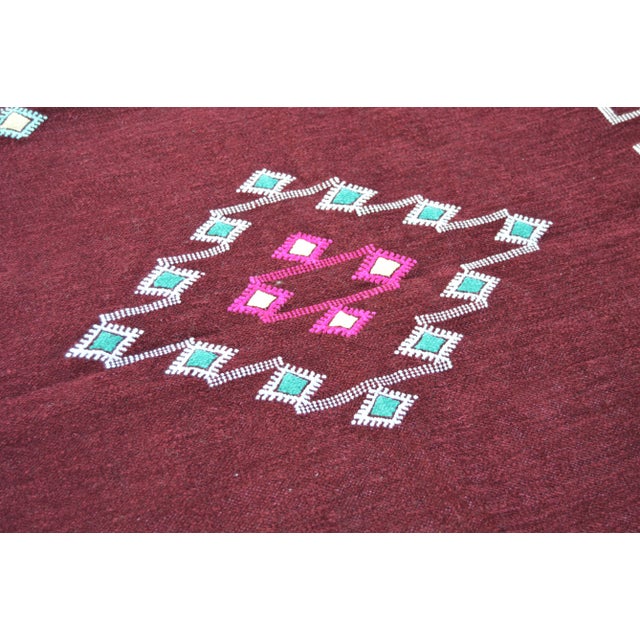 Moroccan Rug- 3' X 4'10" For Sale - Image 4 of 5