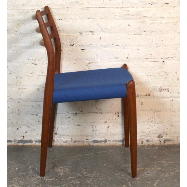 Mid 20th Century 'Model 78' Chair by Niels O. Møller for Jl Møllers For Sale In New York - Image 6 of 10