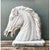Vintage Cement Equestrian Bust For Sale - Image 9 of 12