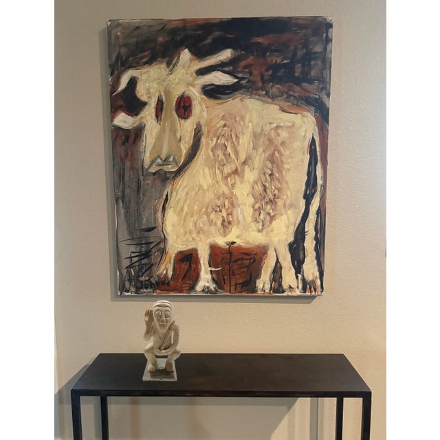 Stone Monkey in the Style of the Ming Dynasty Period, 8” High For Sale - Image 9 of 9