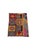 Handwoven Vintage decorative mini wool rug fragment. Approximatelly 45-55 years old. In very good condition. Rare find,...