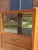 Modernist French Sideboard in Oak Chevron Pattern and Glass-Fronted, 1950s For Sale - Image 6 of 15