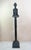Wonderful stylized figure of a " bell boy " I particularly like the face Ebonized softwood with painted eyes Good...