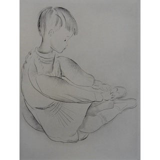 Mily Possoz, Le petit garçon s'habille, Etching For Sale