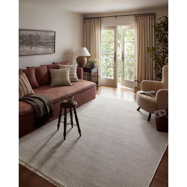 Amber Lewis x Loloi Malibu Ivory / Dove 2'-3" x 7'-7" Runner Rug For Sale In Dallas - Image 6 of 6