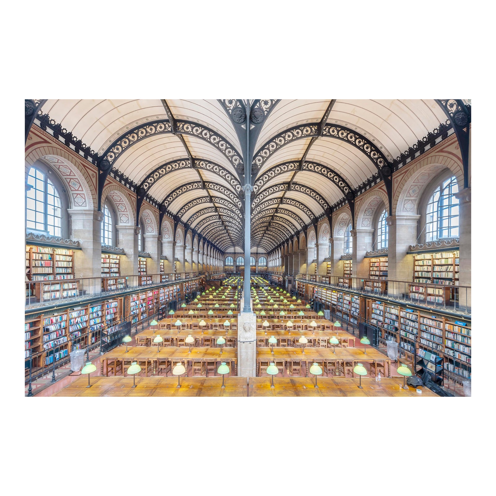 Saint Genevieve Library Iv, Paris, Interior Photograph by Richard ...