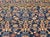 Antique Senneh Area Rug, Hand-Knotted Wool, Allover Herati Pattern, Navy & Red, 4x6 For Sale - Image 15 of 18