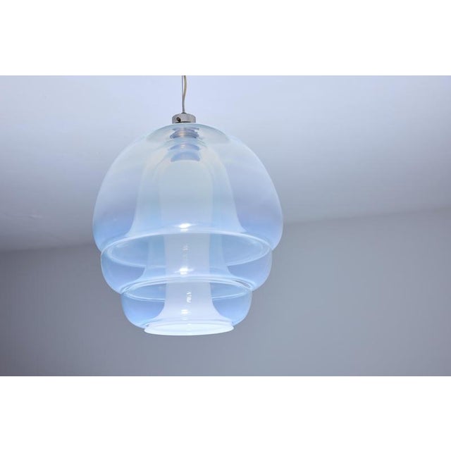 Vintage LS134 Pendant Light by Carlo Nason for Mazzega, 1974 For Sale - Image 11 of 14