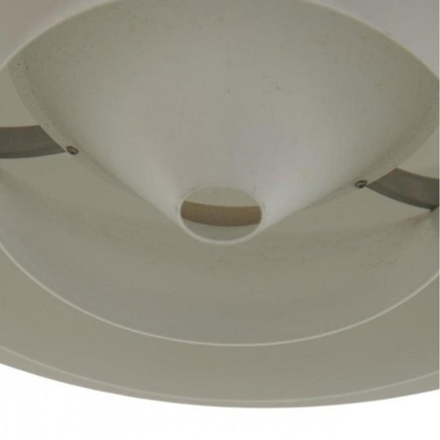 Metal Vintage Louvre Lamp by Poul Henningsen, 1980s For Sale - Image 7 of 10