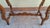 Spanish Lyre Console Table in Walnut For Sale - Image 4 of 7