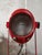 Mid-Century Modern French Red Theater Spotlight Desk Lamp from A.E. Cremer, Paris, 1950s For Sale - Image 3 of 13