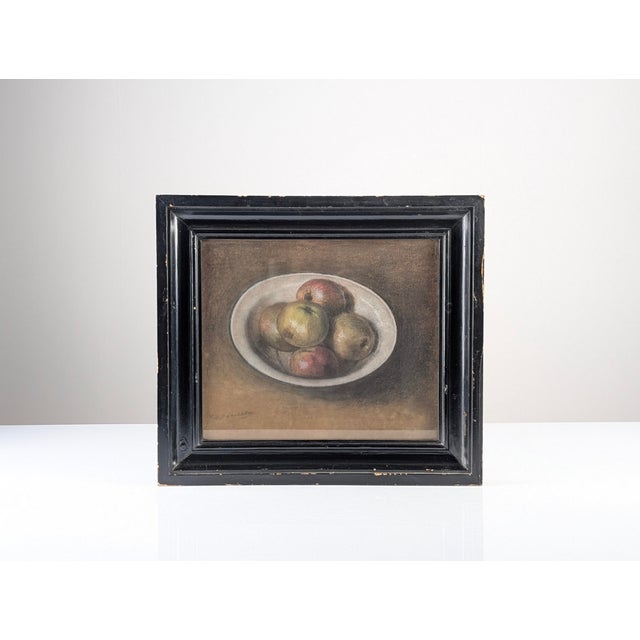 Johan Hendrik Baartscheer, Still Life II, Pastel Drawing, Early 20th Century For Sale - Image 8 of 10