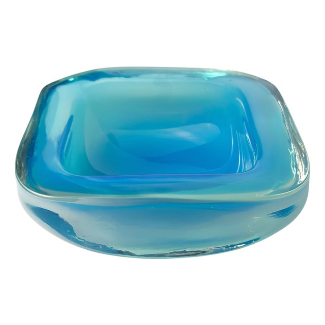 Murano Sommerso Glass Bowl by Antonio Da Ros, Italy, 1960s For Sale