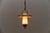Metal Mid-Century Modern Ceiling Lamp in Copper, Brass, and Opaline Glass, 1950s For Sale - Image 7 of 13