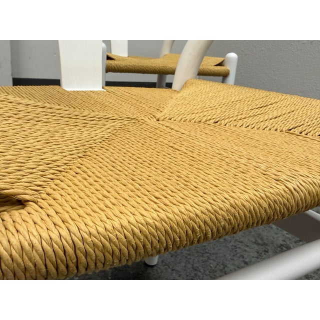 Modway Amish Wood Rope Side Chairs, Set of Three For Sale - Image 11 of 12