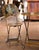 French Early 20th Century French Hand-Painted Wrought Iron Folding Bistro Set, 3 Pieces For Sale - Image 3 of 14