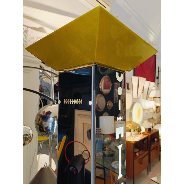 Italian Design Ollo Floor Lamp by Alessandro Mendini for Alchimia, 1980s For Sale - Image 4 of 8