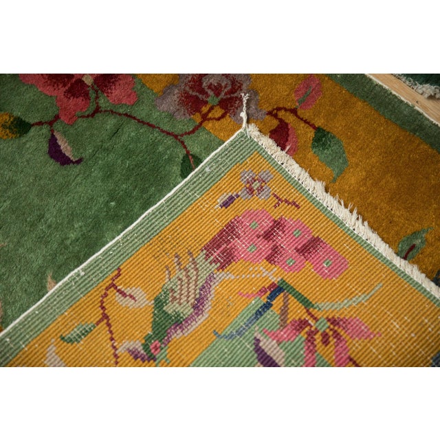 Vintage Nichols Art Deco Rug Runner 1'11" X 3'9" For Sale In New York - Image 6 of 9
