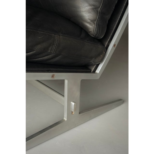 Black Bo-561 Easy Chairs by Preben Fabricius & Jørgen Kastholm for Bo-Ex, 1960s, Set of 2 For Sale - Image 8 of 18