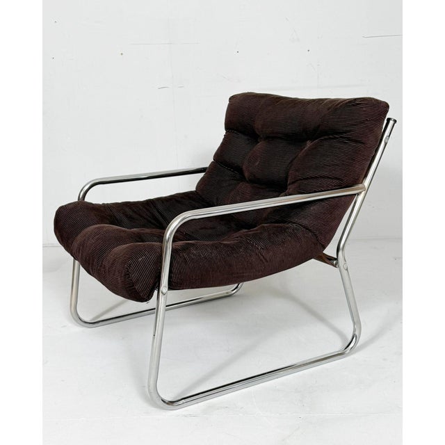 Space Age Cantilever Easy Chairs by Gillis Lundgren, 1970s, Set of 2 For Sale - Image 11 of 15