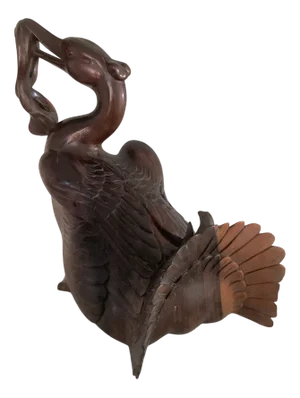 Antique Wooden Craft Duck, 1900