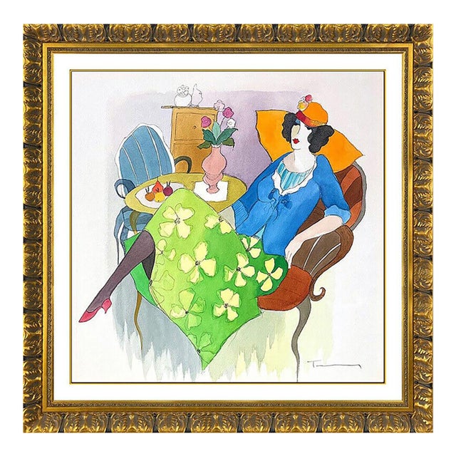 Late 20th Century Enjoy Thyself, Itzchak Tarkay For Sale