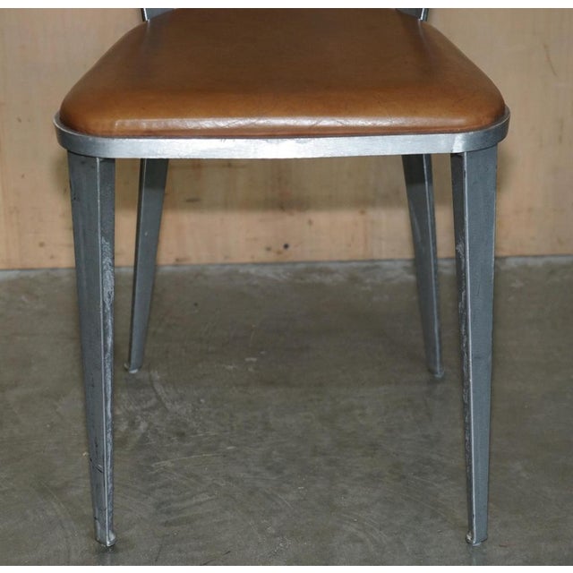 BA3 Chairs in Brown Leather by Ernest Race, 1950s, Set of 2 For Sale - Image 9 of 18