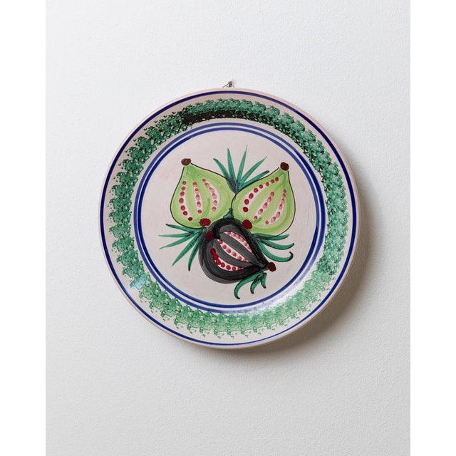 Vintage Ceramic Wall Plate, 1960s For Sale - Image 5 of 13