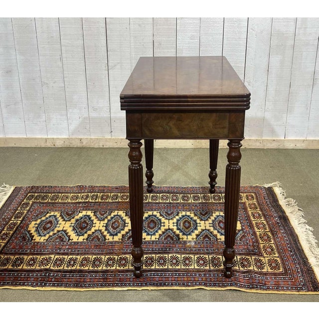 19th Century Louis Philippe Mahogany Games Table For Sale - Image 6 of 14