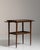 Brown 19th Century France Rich Walnut Brown Carved Walnut Side Table With Shelf For Sale - Image 8 of 11