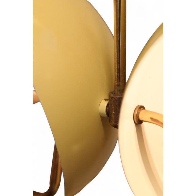 Ceiling lamp from the 1950s in the Star model designed by Bent Karlby ceiling lamp Star for Fog & Mørup in Denmark. The...