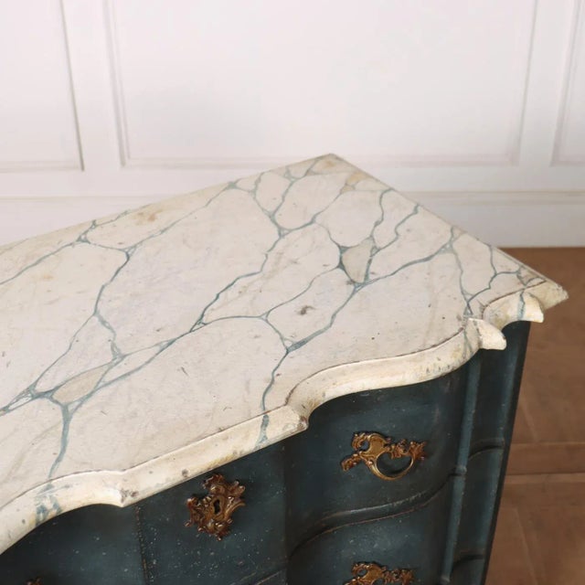 18th Century Dutch Painted Commode For Sale - Image 9 of 11