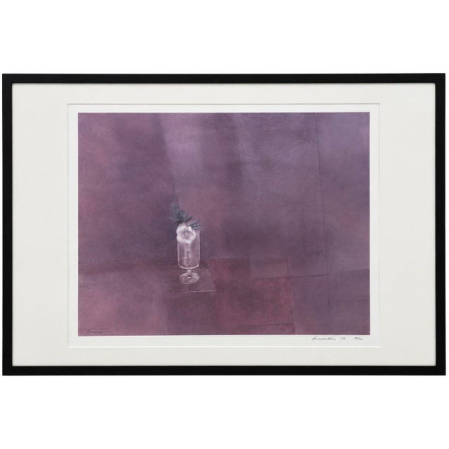 Notable 1977 Photo Lithograph by Artist Morris Graves, Signed, Numbered and Numbered, 26” X 33” For Sale In Palm Springs - Image 6 of 7