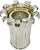 Details: -An elegant vintage Christian Dior Paris silverplate bottle cooler, a refined addition to any well-appointed bar...