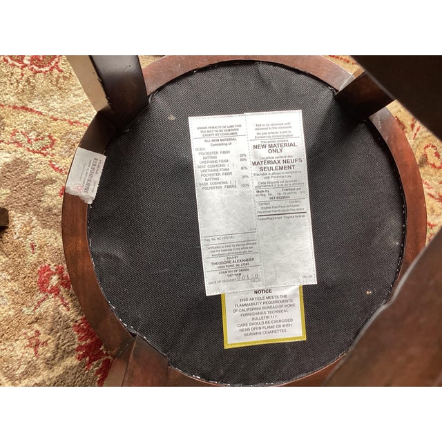 Brown Theodore Alexander Boloro Vintage Bar Stools For Sale - Image 8 of 11