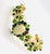 Bochic “Capri” Vintage Diamond, Black Opal & Tsevorite Bracelet Set In 18K & Silver For Sale - Image 4 of 10