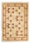 Mogul Collection Hand-Knotted Area Rug - Ivory 6' 5" x 9' 5" For Sale