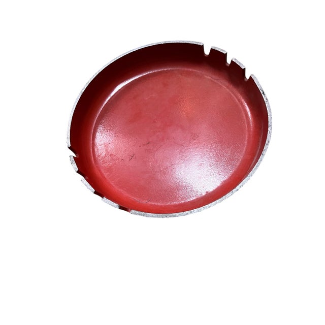 Mid-Century Modern 1970s Mid-Century Modern Metal Ashtray Catchall For Sale - Image 3 of 5