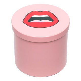 Secrets Round Box in Powder-Coated Aluminum by Altreforme For Sale