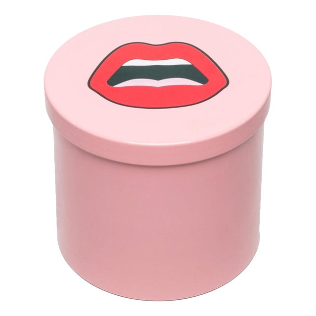 Secrets Round Box in Powder-Coated Aluminum by Altreforme For Sale