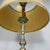 Blue Italian Wood Floor Lamp with Gold Leaf and Light Blue Lacquer, 1940s For Sale - Image 8 of 18