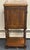 Antique French Breton Carved Oak Marble Too Nightstand For Sale - Image 9 of 12