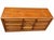 Brutalist Vintage Bassett Sculptural Oak Nine-Drawer Dresser For Sale - Image 3 of 12