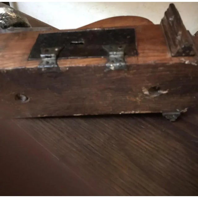 Wood 15th Century Offertory Box, 1450s For Sale - Image 7 of 8