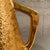 Vintage Mid-Century Modern 22k Weeping Bright Gold Ceramic Pitcher Le Mieux For Sale - Image 10 of 14