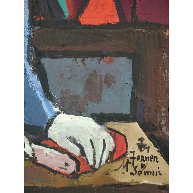 Torner De Semir, Figurative Composition, 2015, Mixed Media on Canvas For Sale - Image 4 of 6