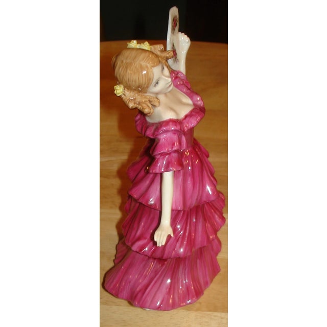 Royal Doulton Vintage MCM Royal Doulton Jennifer Figurine For Sale - Image 4 of 5