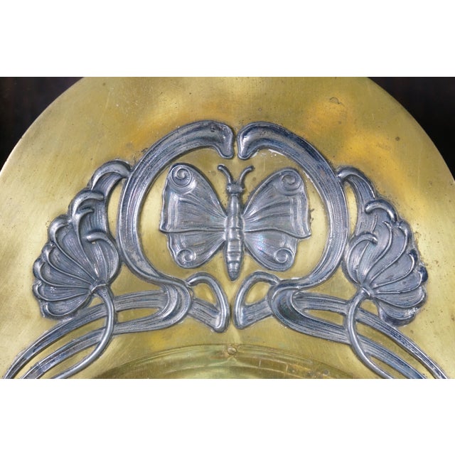 Antique Art Nouveau German Black Forest Jugendstil Walnut Regulator Wall Clock For Sale - Image 10 of 18