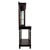 Wood Antique English Carved Oak Cabinet with Barley Twist Legs For Sale - Image 7 of 12