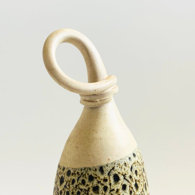 Mid-Century Modern Mid 20th Century Studio Pottery Drinking Horn by Kings Stoneware For Sale - Image 3 of 9